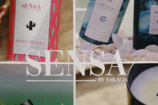 Eaux de parfum Sensa by Eskalia, escales Mexique et Zanzibar